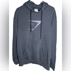 Gymshark | Men’s Pull over Hoodie | Size XL Color Black | Pre-Owned